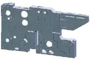 New rear spar structure