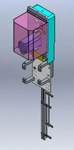 Electronic independent selvedge device